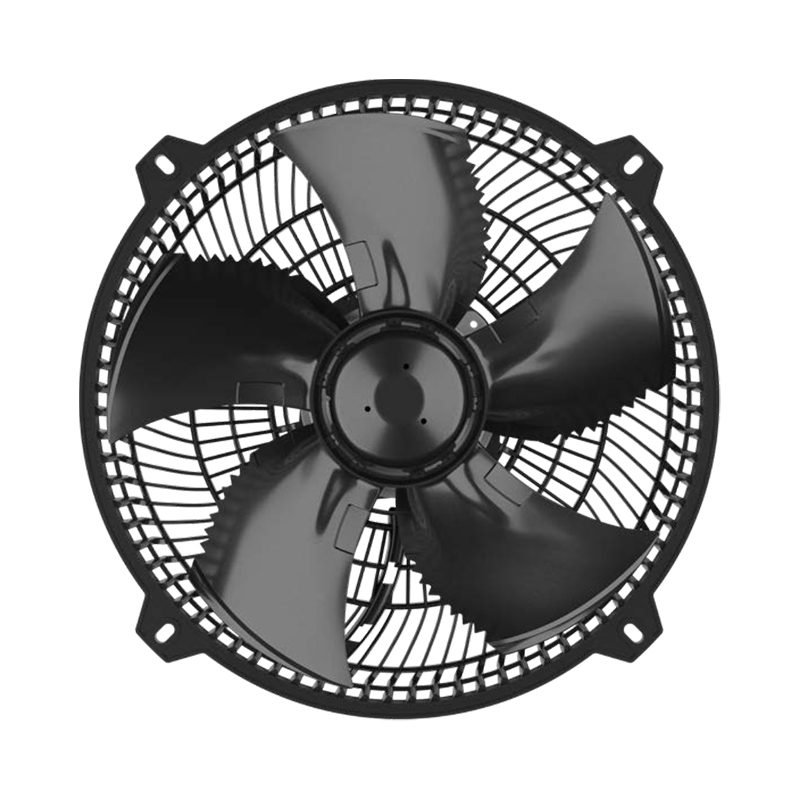 Ventiladores axiais EC de rotor externo de alta eficiência da série K